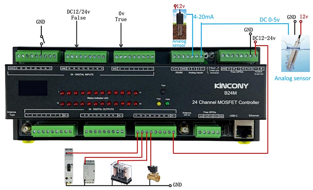 esp32 mosfet board