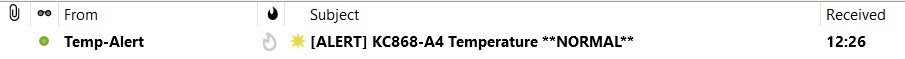 temperature-alart