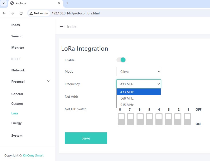 lora energy meter