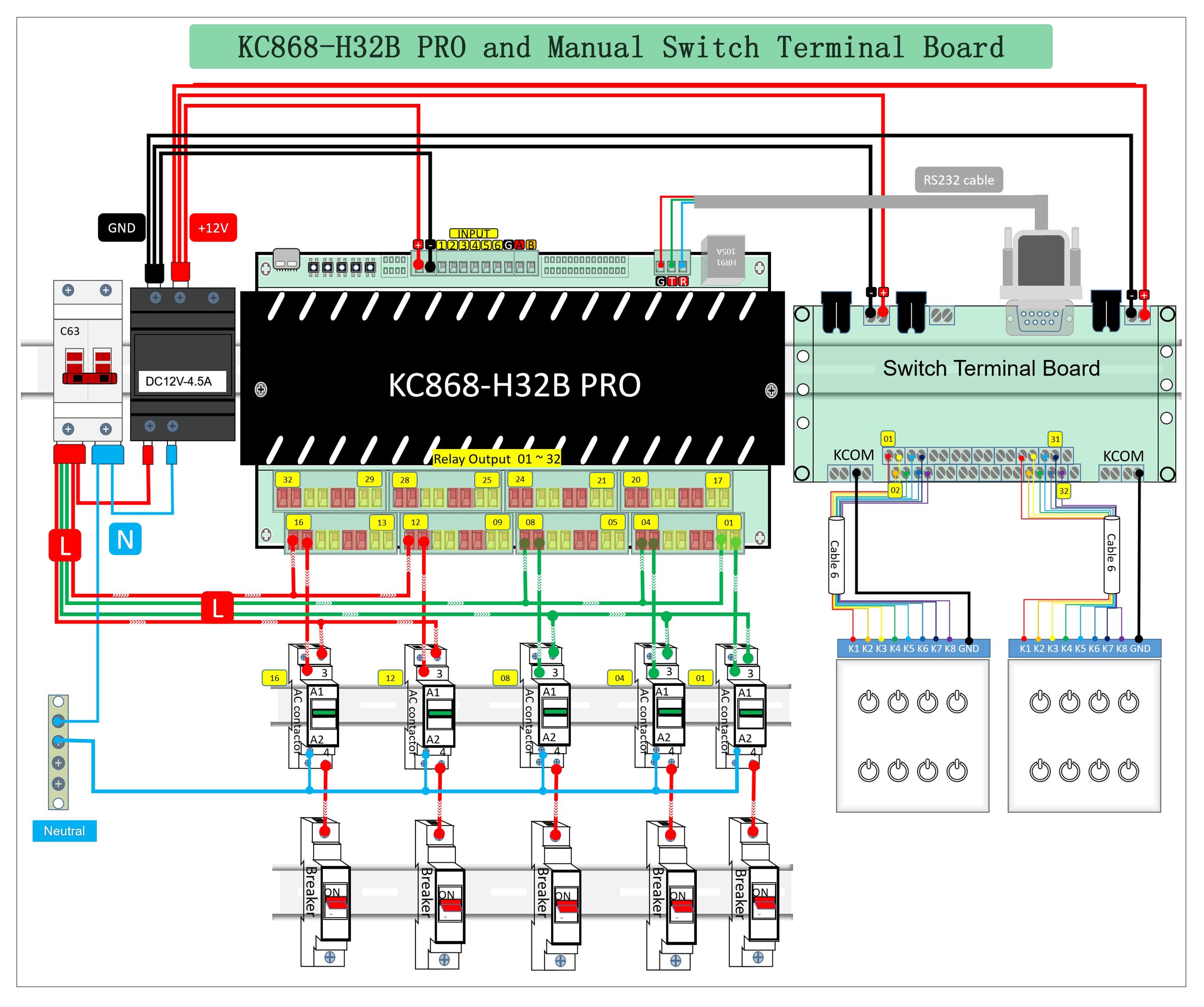 relay controller diagram