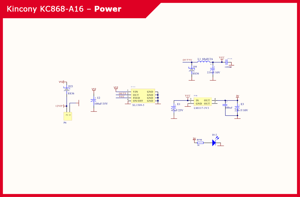 esp32 power circuit