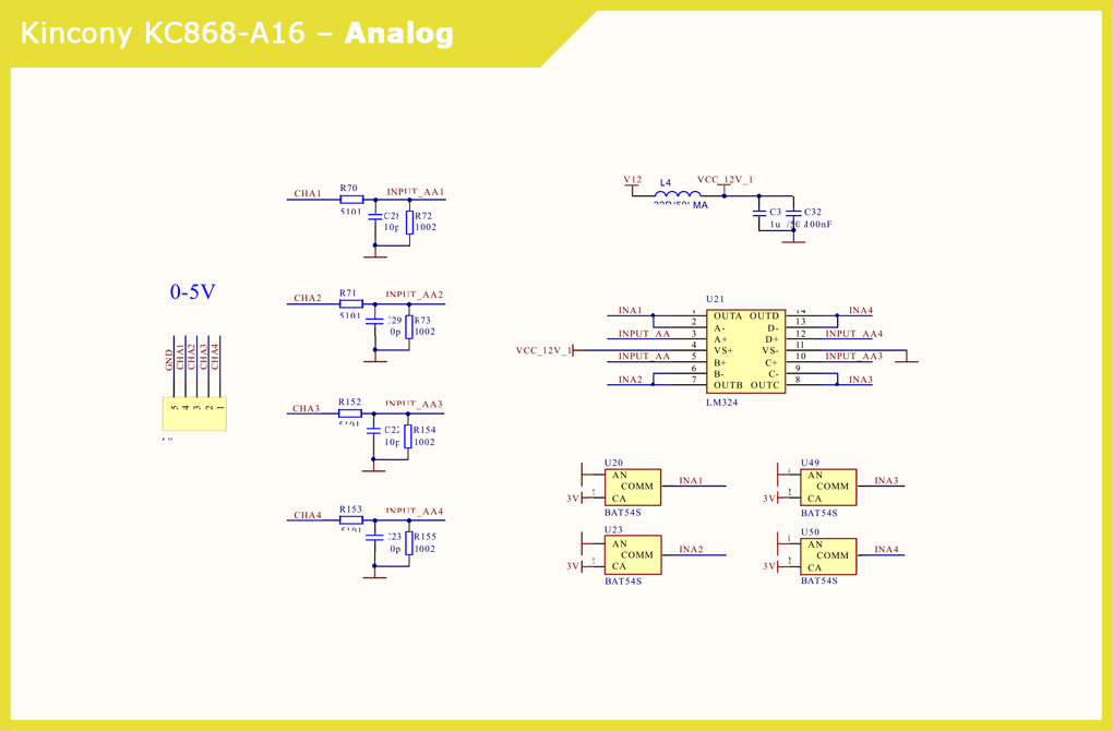 esp32 analog circuit