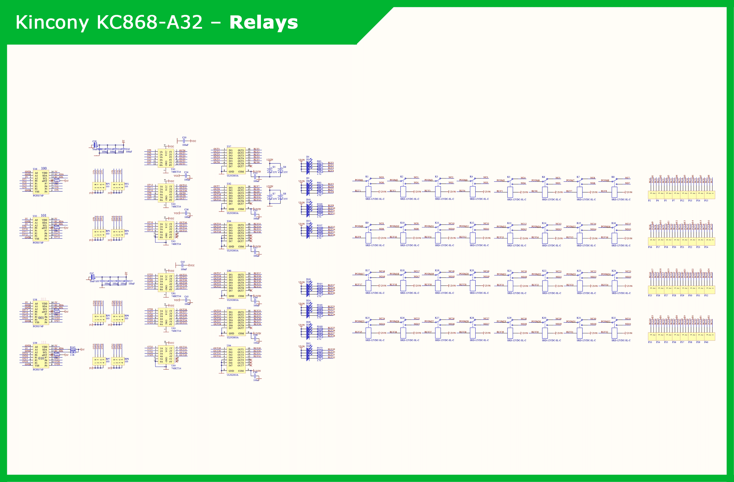 esp32 relay circuit