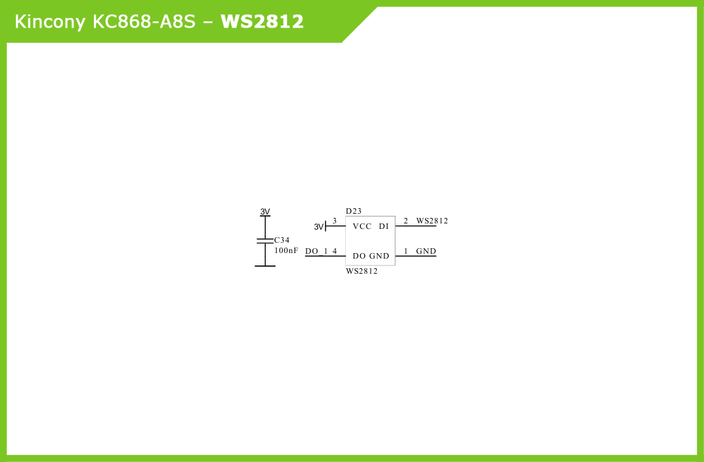 esp32 ws2812 circuit