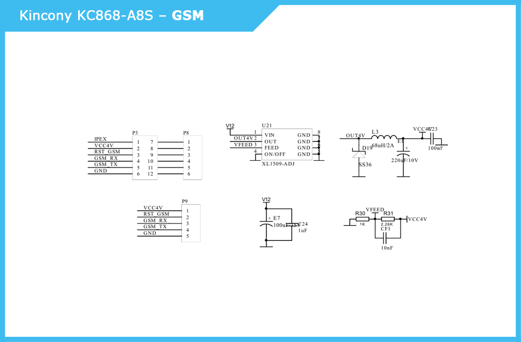 esp32 gsm circuit