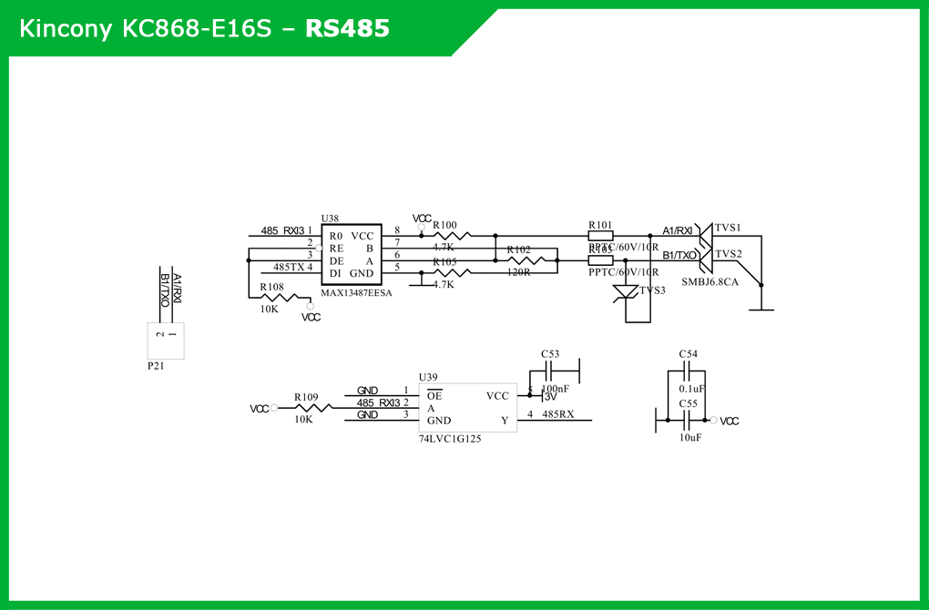 rs485 circuit