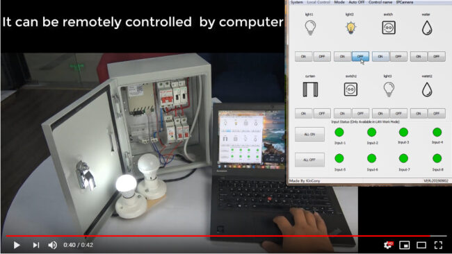 2 channel intelligent power distribution box