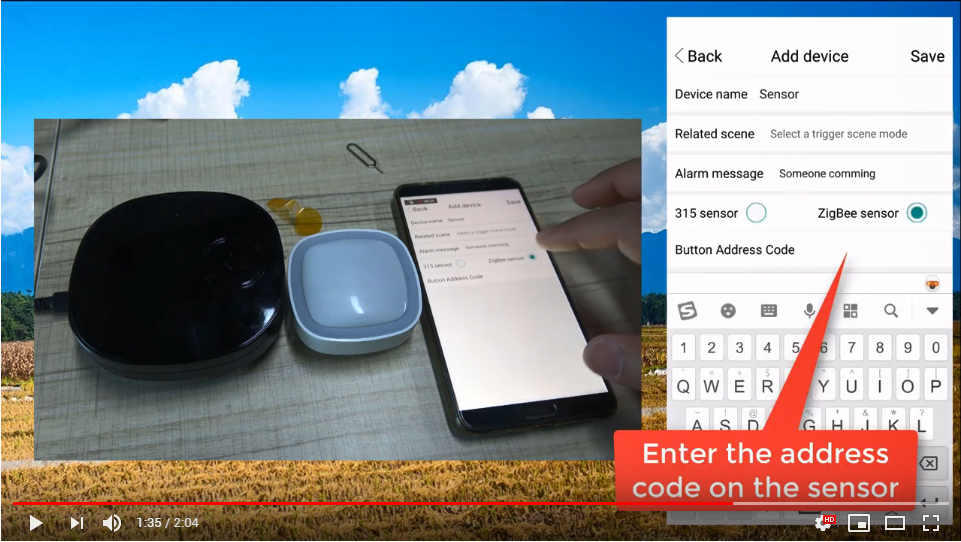 how to use zigbee PIR sensor with KC868G zigbee gateway KinCony Smart Home System
