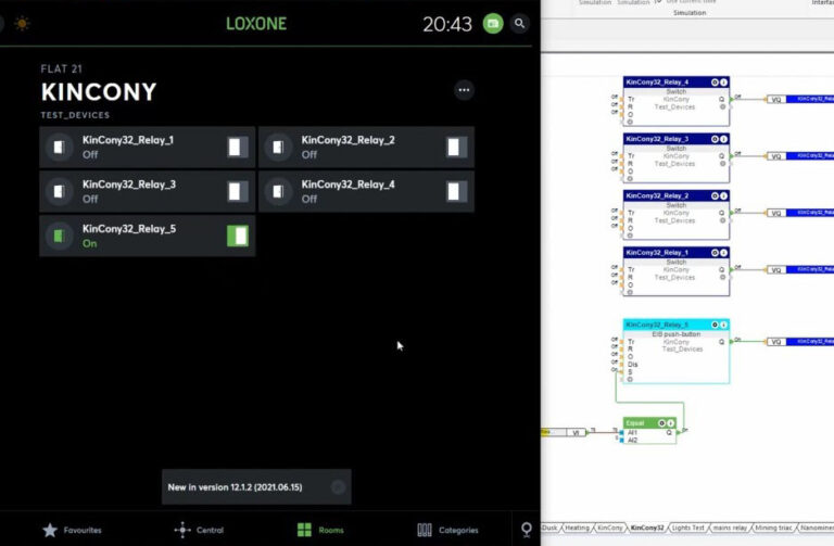 loxone extension relay